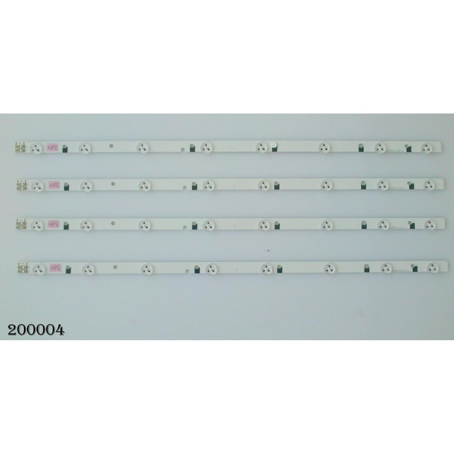 KIT DE LED PARA TV / (4 PIEZAS) / SAMSUNG / BN96-24166A / PANEL DE320AGE-V2 / MODELO UN32EH4003FXZA